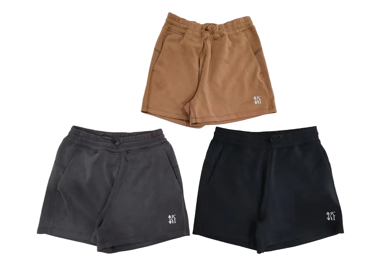 Cotton Shorts - Charcoal Gray