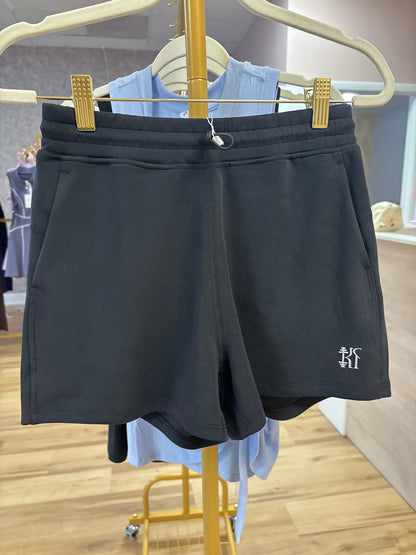 Cotton Shorts - Charcoal Gray