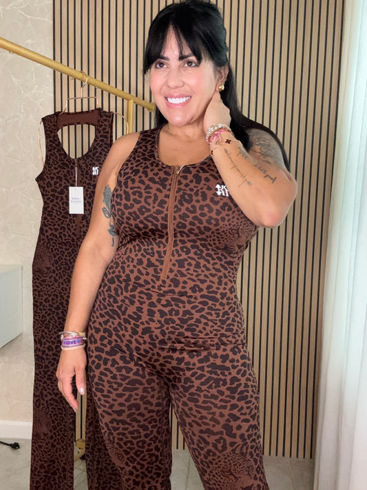 Millie Leopard Bodysuit (flare)