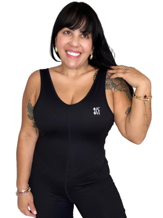 Cassie Leotard in Black