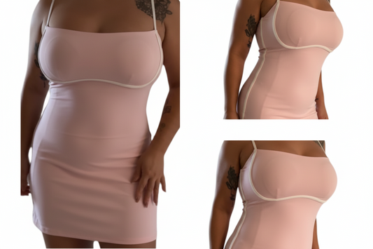 Nataly Skort Dress- Pink